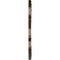 Ekena Millwork Flower Ceiling Medallion (Fits Canopies up to 6 1/4"), Hnd-Painted Brass, 29"OD x 3 5/8"ID x 1 3/8"P CM29FWBRS - alternate 3